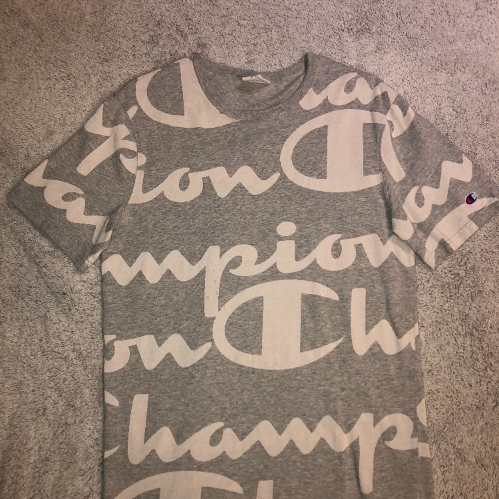 Gray champion T-shirt
